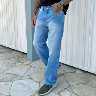Calça Jeans Corte Reto (3 Cores)