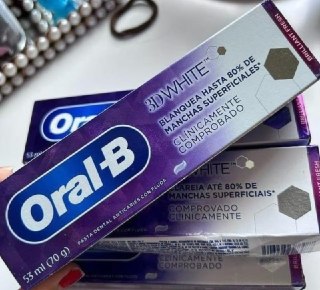 Pack 3 unid. Oral-B Pasta de Dente 3D White Brilliant Fresh 70g