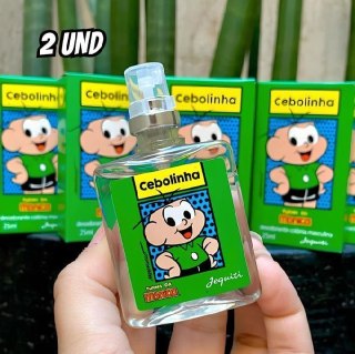 Kit 2x Colônia Miniatura Cebolinha Turma Da Mônica Jequiti 25ml