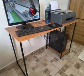 Escrivaninha Gamer Tóquio Industrial 115x73x45cm