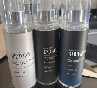 Kit Body Splash Primacial: Barbarius + Enigma + Midtown 200ml
