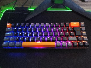 Teclado Mecânico K500-b68 Switch Red Hot Swapp Machenike