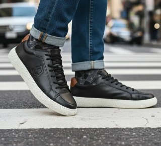 Tênis Democrata Denim Bora - Preto