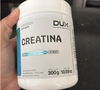 Creatina Monohidratada Sem Sabor, DUX, 300g