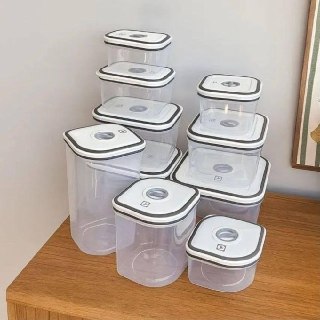 Conjunto 10 Potes Herméticos De Plástico - Electrolux