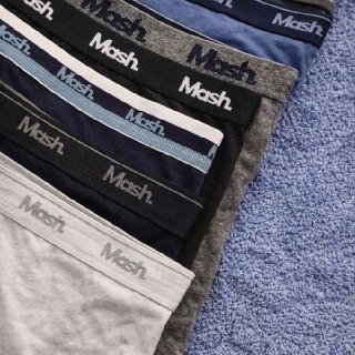 Kit Com 10 Cuecas Boxer Algodão Cotton Mash