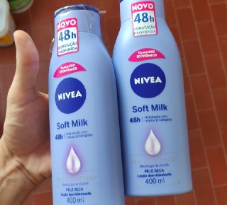 NIVEA Loção Deo-Hidratante Soft Milk 400ml