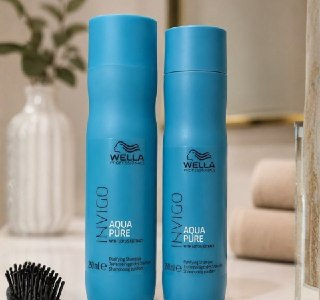 Kit 2 Shampoos Wella Professionals Invigo Balance Aqua Pure