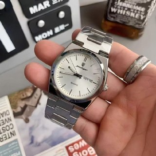 Relógio Suiço Old Money Luxo Minialista C/caixa E Ajustador