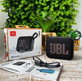 Caixa de Som Bluetooth Portátil Go 4 JBL Preta