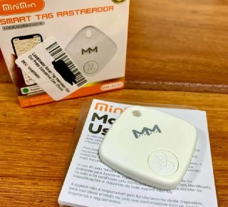 Mini Localizador Rastreador Smart Tag Gps- Preto