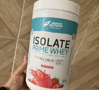 Isolate Prime Whey 900g Morango Bodyaction