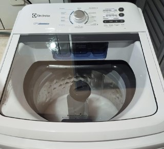 Máquina de Lavar 17kg Electrolux Essential Care com Cesto Inox, Jet&Clean e Ultra Filter 127V