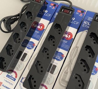 Filtro de Linha + DPS iClamper 5 Tomadas LCF