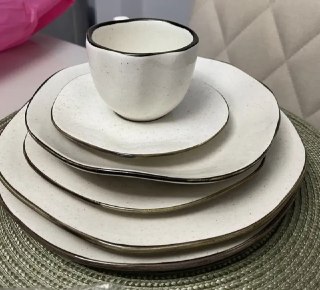 Aparelho De Jantar 10 Peças Oxford Ryo Maresia