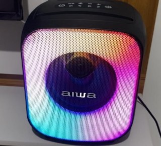 Caixa de Som PartyBox AIWA Bluetooth RGB USB TWS
