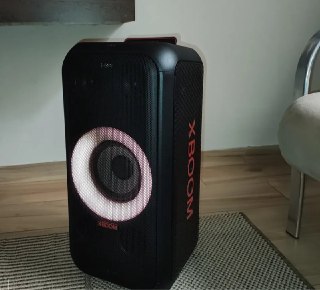 Caixa de som Bluetooth LG - 12 horas de bateria, Iluminação de Festa