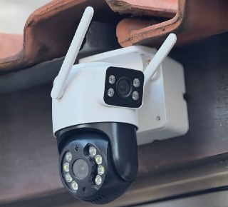 Câmera Segurança Ip Externa Wifi App Icsee À Prova Dágua