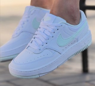 Tênis Nike Gamma Force Branco/Verde Claro - (34 ao 40)