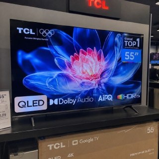Smart TV TCL 55" QLED Mini LED 4K