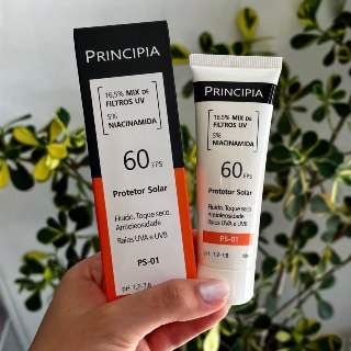 Kit com 2 Protetor Solar Facial Ps-01 Fps60 Principia