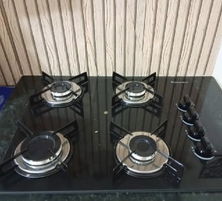 Fogão Cooktop Gás 4 Bocas Ultra 127v/220v