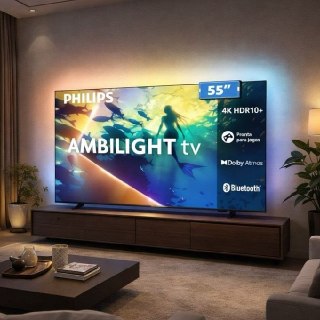 Smart TV PHILIPS Ambilight 55" 4K