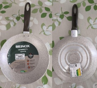 Brinox - Frigideira 20X4Cm 0,8L Ceramic