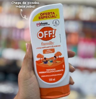 Family Loção Repelente de Insetos e Mosquitos 200ml