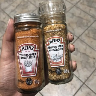 Heinz Kit Temperos para Hambúrguer e Batata 150g