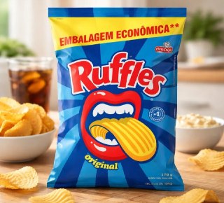 Batata Frita Ondulada Original Ruffles 270g