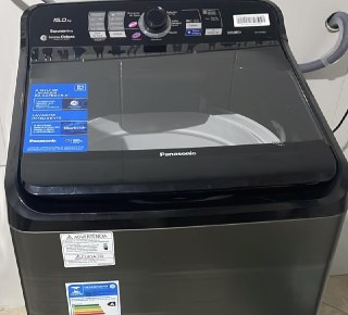 Máquina de Lavar Panasonic 15kg Titânio