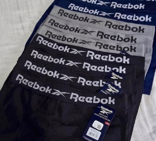 Kit 6 Cuecas Reebok Boxer Microfibra