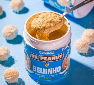 Pasta de Amendoim Dr Peanut Gourmet Sabor Beijinho 600g