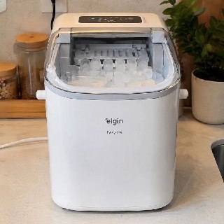 Máquina De Gelo Easy Ice 12kg Com Painel De Led Elgin 127V