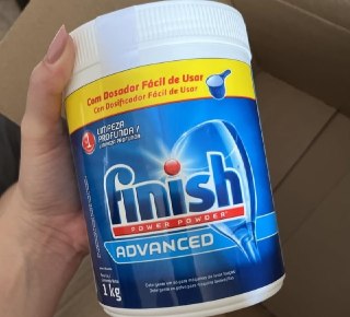 Finish Advanced Detergente para Lava Louças em Pó 1Kg