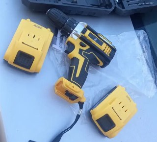 Parafusadeira Furadeira 48v Sem Fio com 2 Baterias