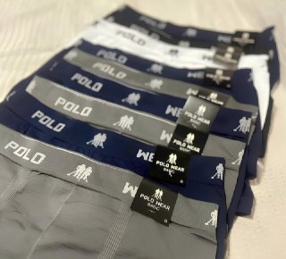 Kit 10 Cuecas Boxer Polo Wear