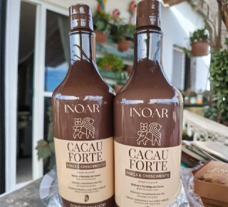 Inoar Cacau Forte Kit Shampoo 1L + Condicionador 800ml