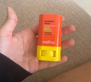 Sallve Protetor Solar em Bastão FPS60 15g