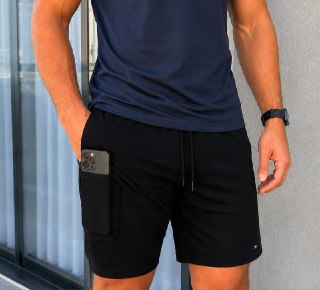 Shorts Bermuda Compressão 2 Em 1 Sandrini