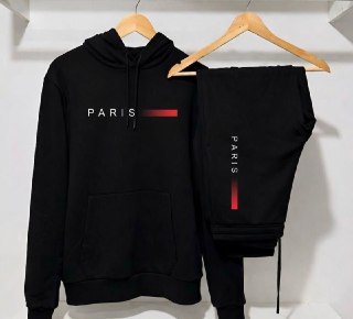 Conjunto Moletom Paris Canguru C/ Capuz