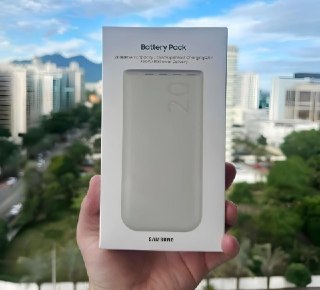 Carregador Power Bank sem fio Samsung 45 W 20.000 mAh