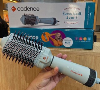 Escova Secadora Cadence 4 Em 1 Bivolt