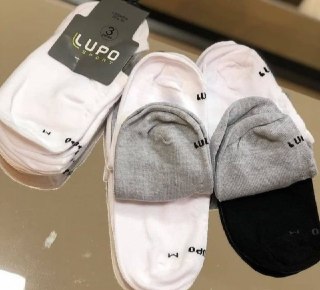 Kit com 10 Pares Meias Lupo Soquete
