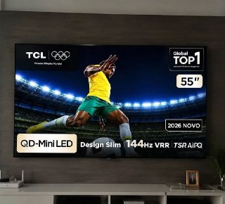Smart TV TCL 55" QLED 4K A400m Bluetooth 55a400m