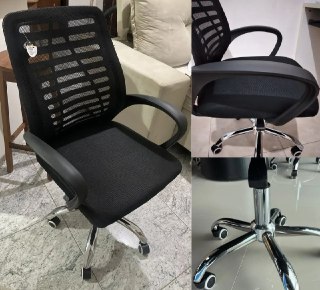 Cadeira De Escritorio Newconcept Altura Regulável