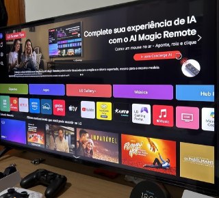 Smart TV LG 65" 4K AI Magic Remote WebOS α7