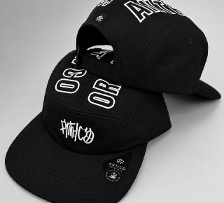 Boné Five Panel Aba Reta Anth Co Strapback