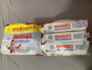 Lenços Umedecidos Huggies Recém-Nascido 6x48U